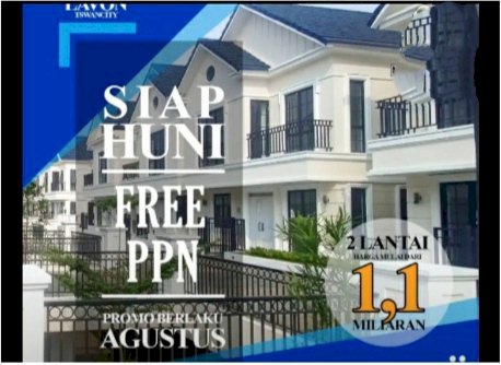 JUAL PERUMAHAN CANTIK LAVON SWANCITY, CIKUPA TANGERANG