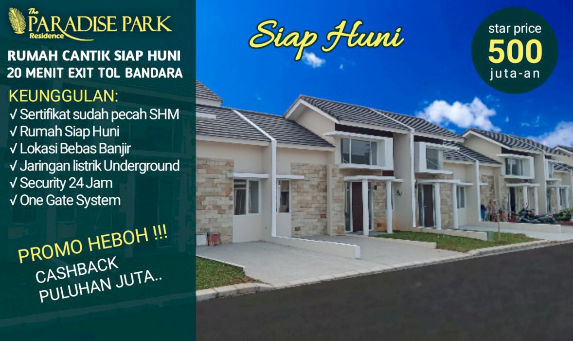 Rumah Siap Huni dan Ready Stock Cicilan KPR 2 Juta-an