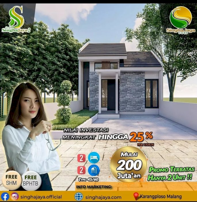 Rumah Dijual di Malang karangploso