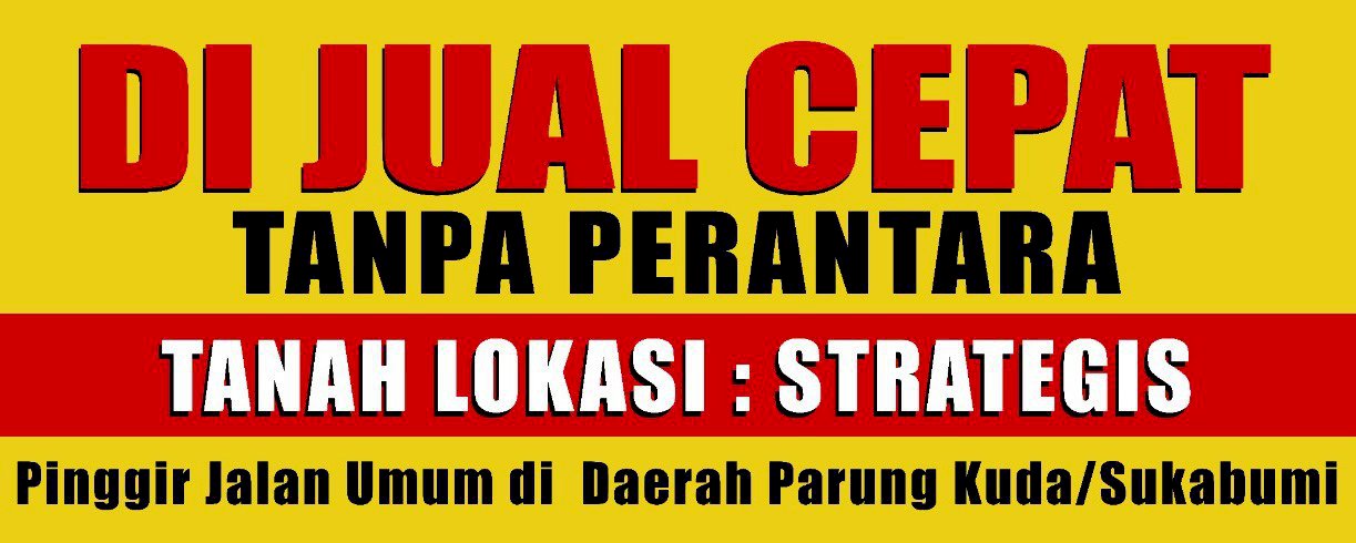Tanah Strategis 4.3 ha SHM Samping Jalan, Dekat Pintu Tol, Parung Kuda