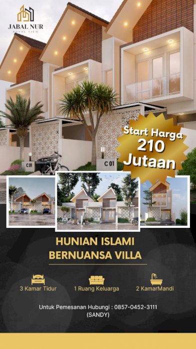 Rumah Murah Dijual JEMBER KOTA View Pegunungan