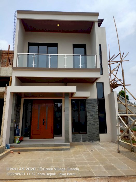 Rumah 2 Lantai Spesifikasi Terbaik Green Village Juanda Depok