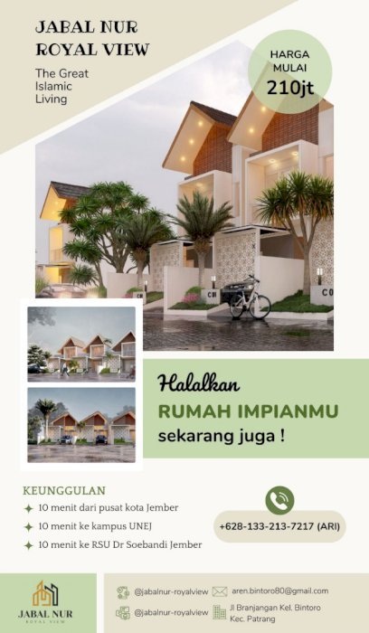 RUMAH HALAL MURAH JEMBER