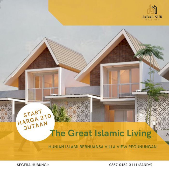 Rumah Murah Di Jual Area JEMBER KOTA View Pegunungan