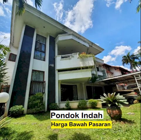Rumah Asri TERMURAH Prime Area Pondok Indah, Jakarta Selatan