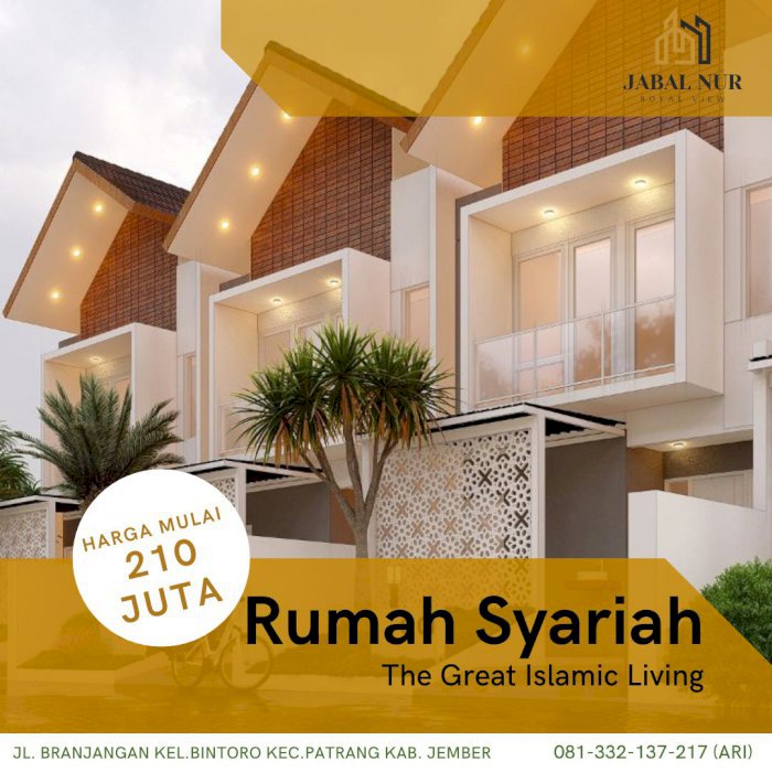 RUMAH HALAL DI KOTA JEMBER