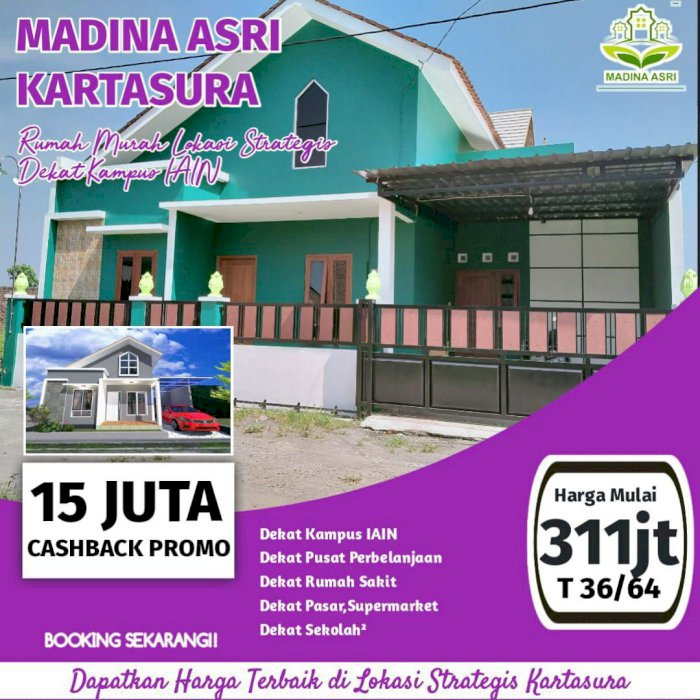 Rumah murah Deket exit tol solo