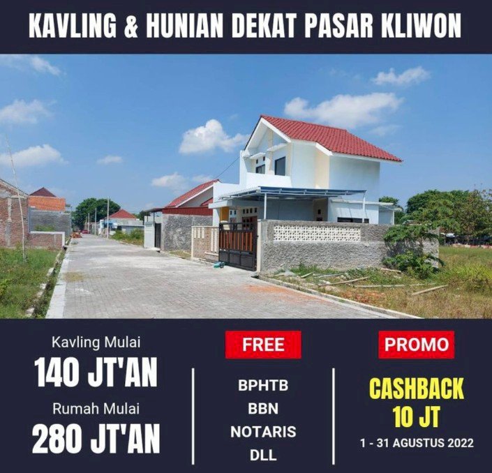 Rumah murah solo Gadingan Mojolaban