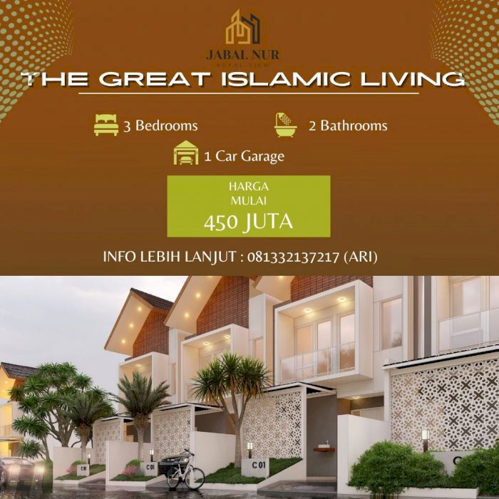 Rumah Mewah Suasana Islami dengan Harga Terjangkau