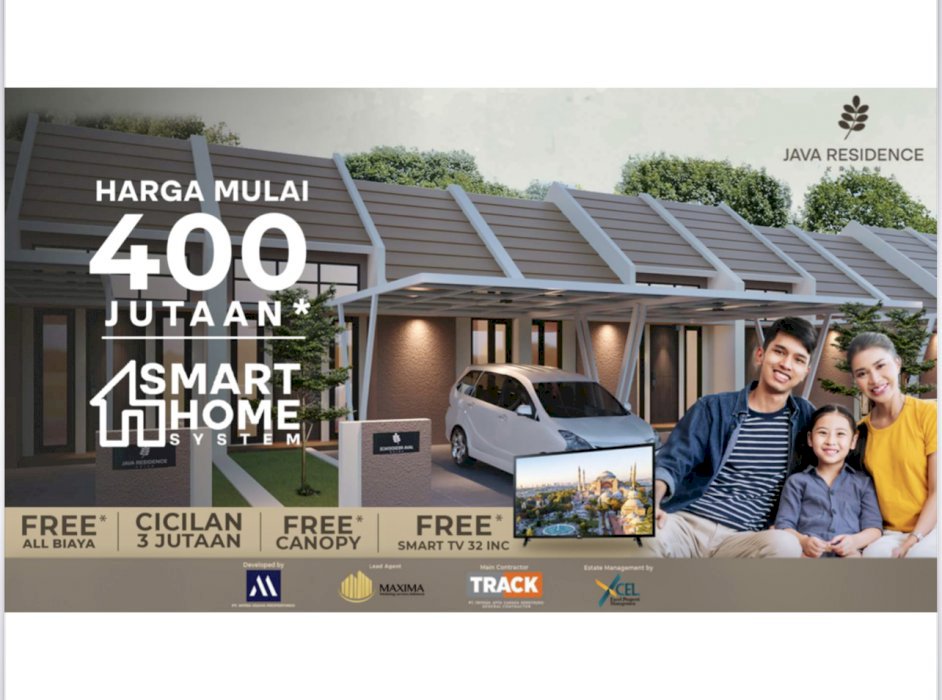 HUNIAN MODERN SMARTHOME SYSTEM 400 JT AN 0 JL. RAYA FREE SEMUA BIAYA