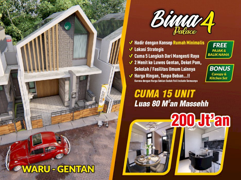 BIMA PALACE 4 Waru Gentan Raya