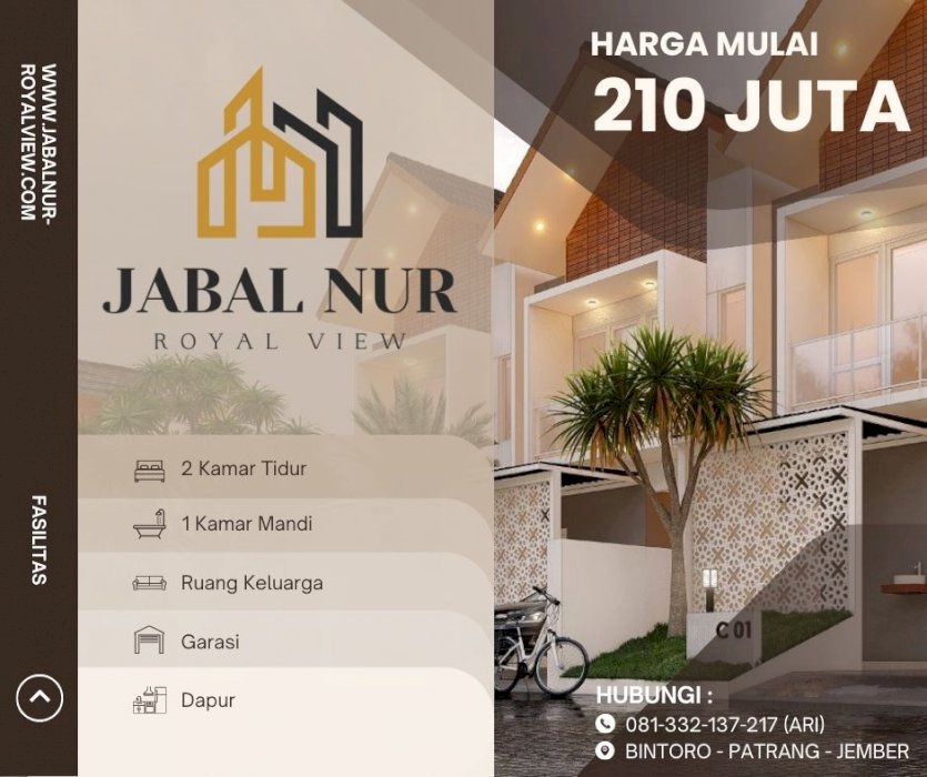 ANIMASI PERUMAHAN JABAL NUR ROYAL VIEW