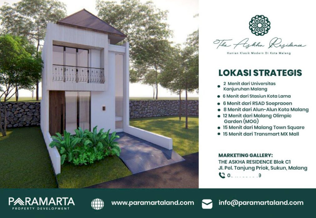 JUAL PERUMAHAN THE AZKA RESIDENCE, SUKUN MALANG JAWATIMUR