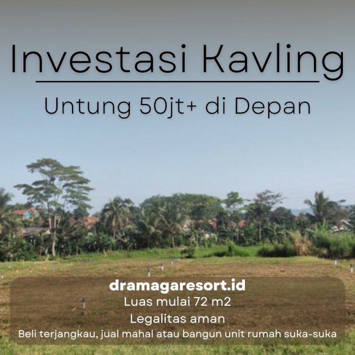 Investasi Menguntungkan Kavling dalam Perumahan di Ciampea Bogor