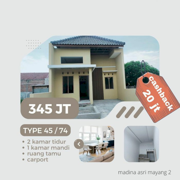 Rumah ready selatan jalan mangesti gentan