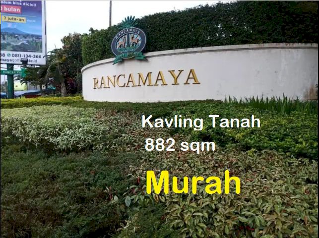 Kavling Tanah Premium Termurah di Rancamaya Estate, Bogor