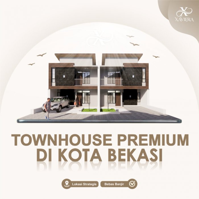 Townhouse di Rawalumbu Lokasi Premium Bebas Banjir