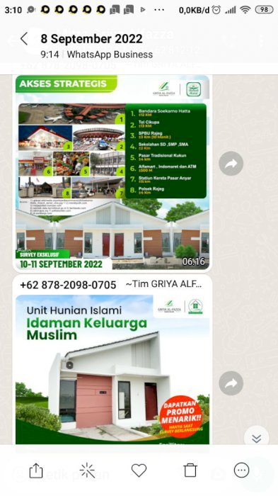 Griya islami Al fazza  type 30/60