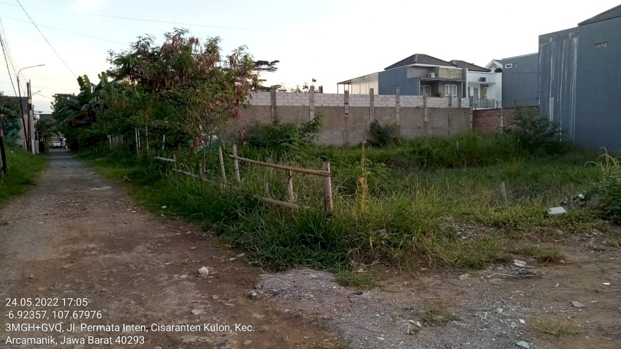 Jual Tanah 335 Meter Kotak Di Cisaranten - Arcamanik !