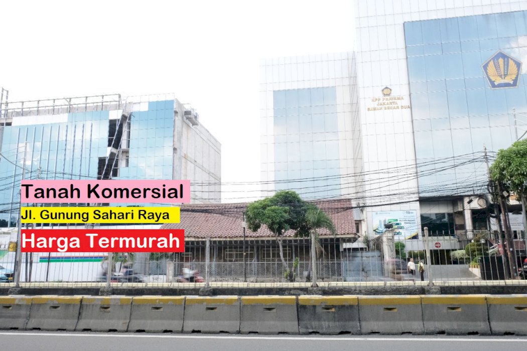 Rumah Lama HITUNG TANAH Jl. Gunung Sahari Raya, Jakarta