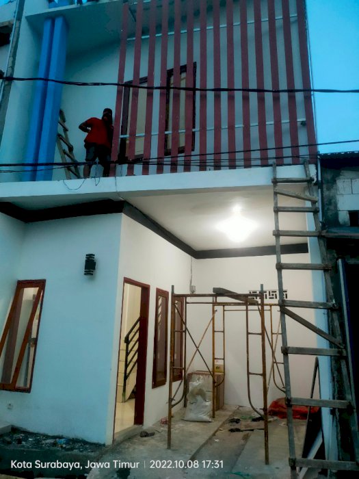 Rumah siap huni 2 lantai surat SHM
