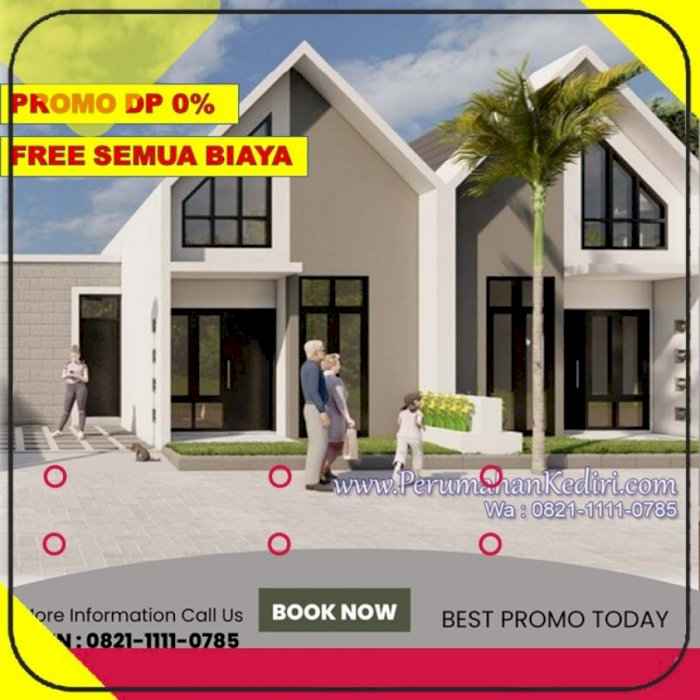 Perumahan Sambirejo Regency Kediri, PROMO DP 0 dan FREE SEMUA BIAYA