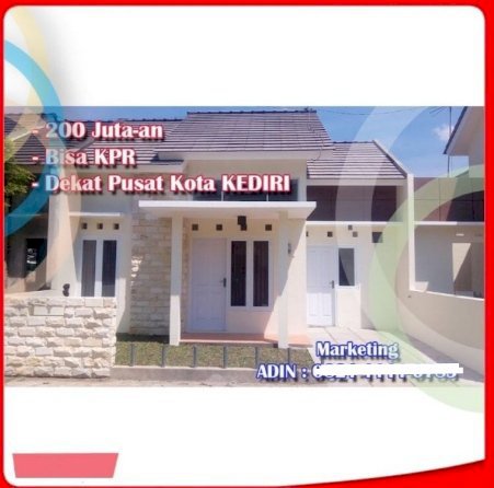 Jual Perumahan Murah di Kediri Dekat Simpang Lima Gumul