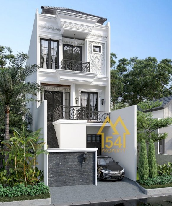 Dijual Rumah Townhouse Dgn Kolam Renang Pribadi di Kebagusan