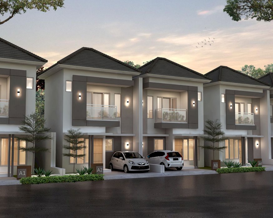 Rumah 2 lantai di Jatiasih dekat toll, DP bisa dicicil!