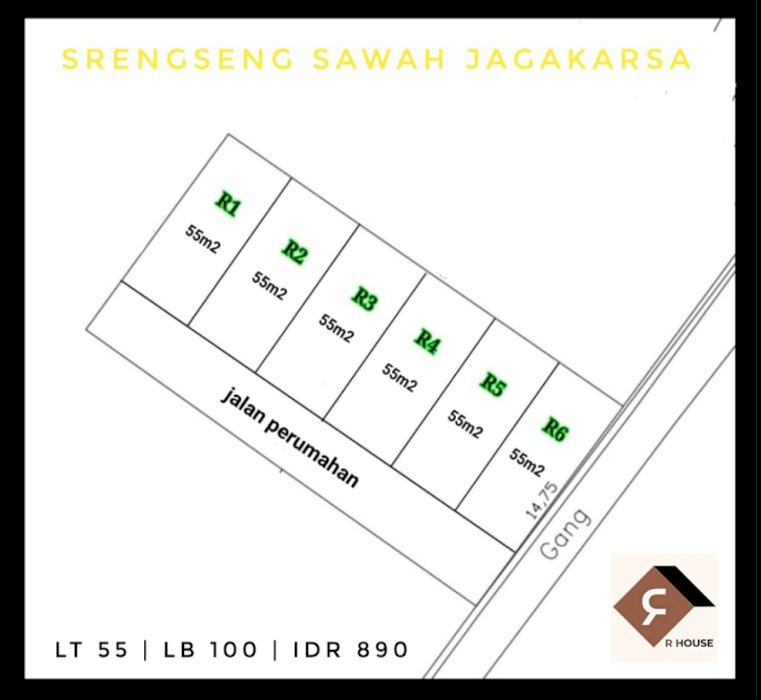 Dijual Murah Rumah Cluster di Srengseng Sawah Jagakarsa