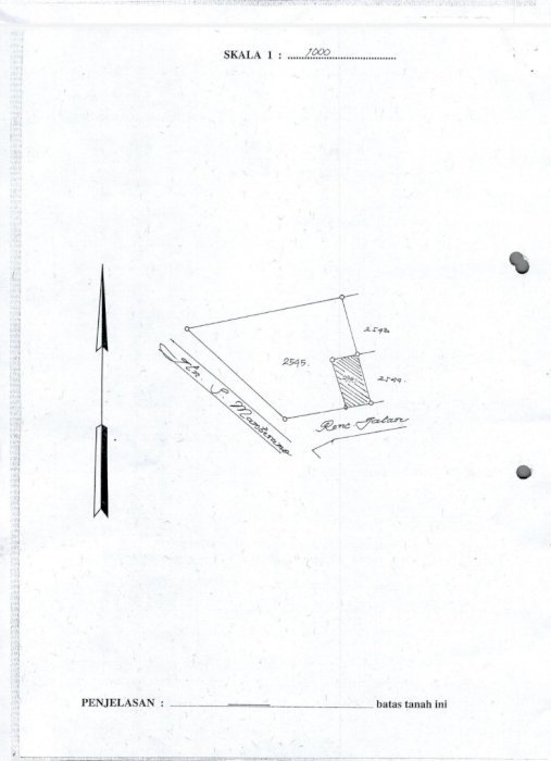 Jual tanah di sorong
