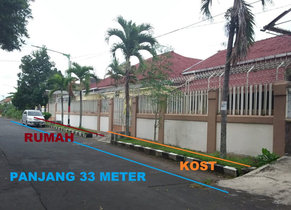 Rumah  + Kost Full Furniture di Perum Mojopahit Jember