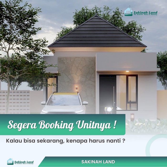 Rumah Indent Cluster di Sakinah Land- Semarang