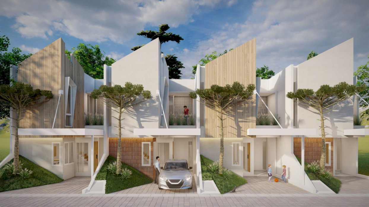 Rumah cantik  scandinavian di Bintaro dekat RS primier