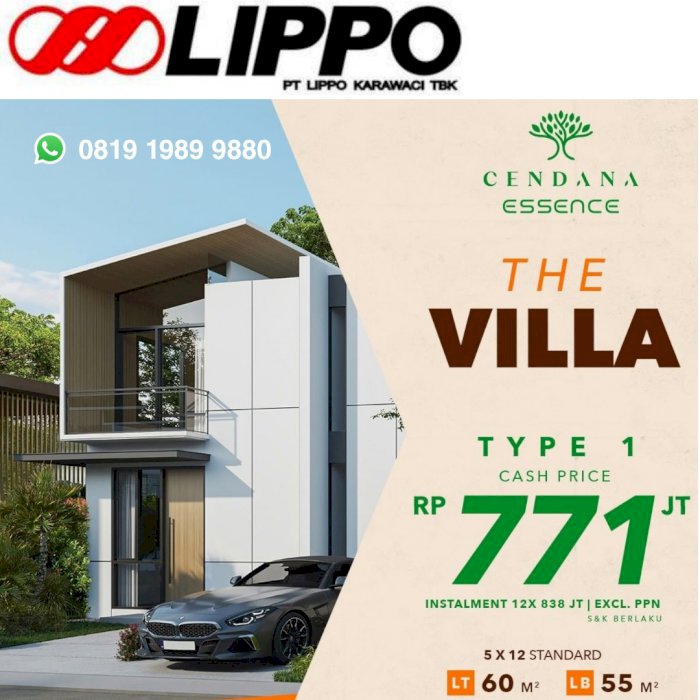 Rumah CENDANA ESSENCE Lippo Karawaci