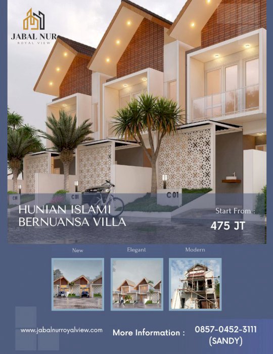 Rumah Elit View Pegunungan Area Strategis JEMBER KOTA