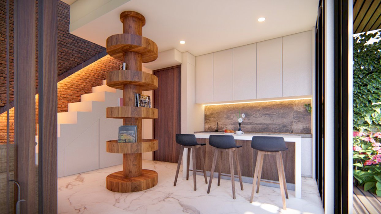 rumab mewah di dekat kota wisata batu