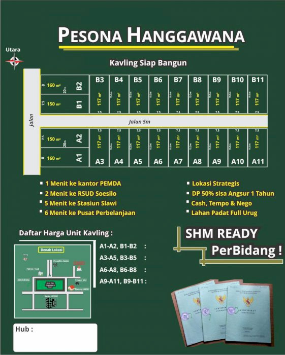 Kavling pesona hanggawana