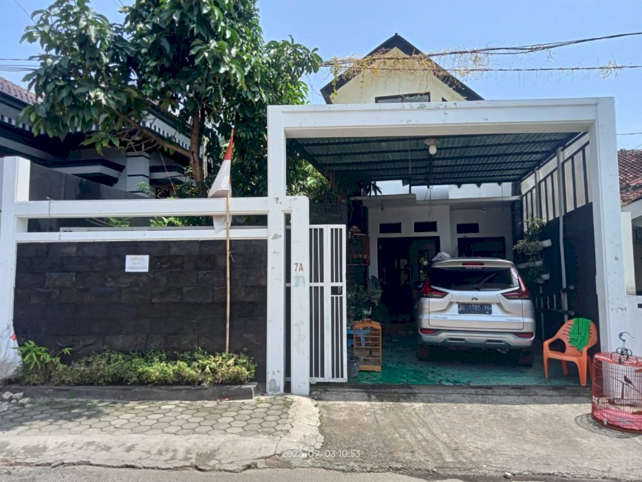 DI JUAL RUMAH CANTIK RESIK ALAMI, TANJUNG RAYA BANDAR LAMPUNG