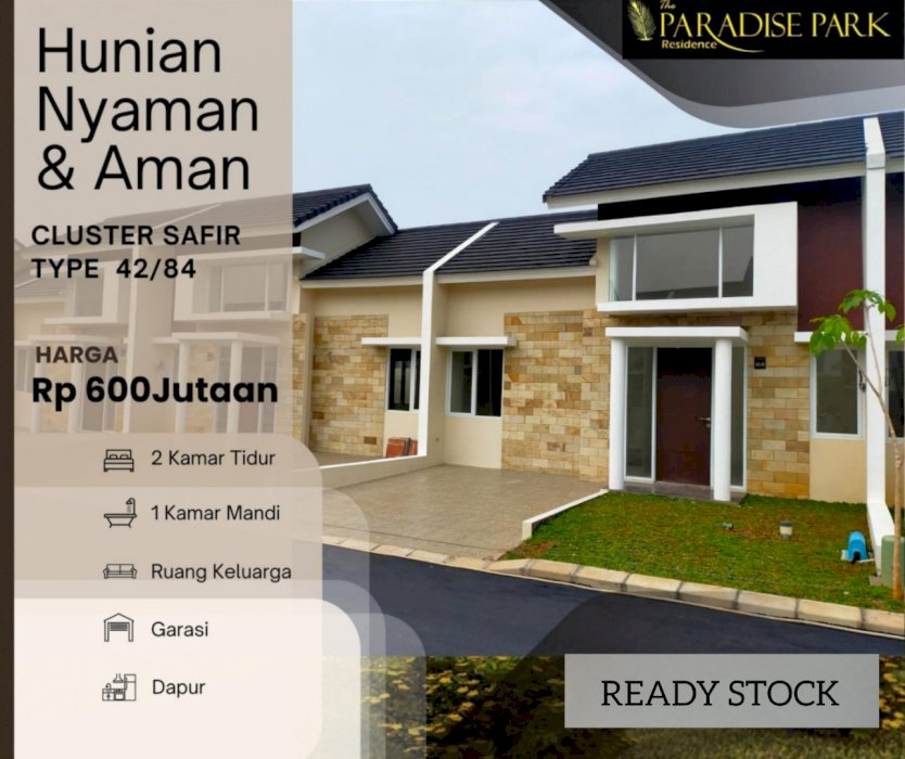 Cluster Mewah harga Terjangkau dekat Bandara Soekarno-Hatta