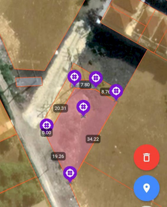 Dijual murah tanah Mahendradatta akses jalan lebar 2 mobil