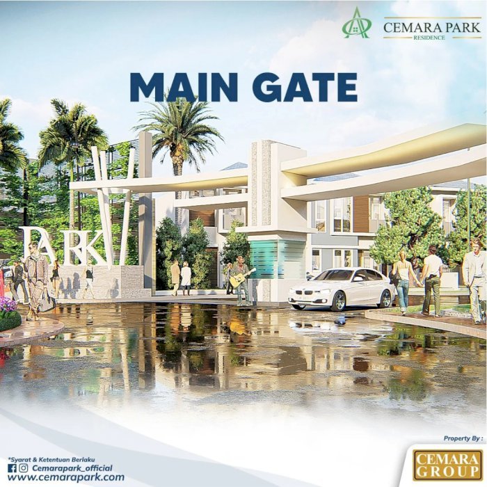 Promo rumah cemara park byr 50 jt lgs huni