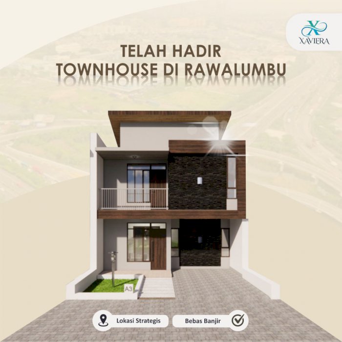 Rumah 2 Lantai di Rawalumbu Dekat Tol dan LRT Bekasi Timur