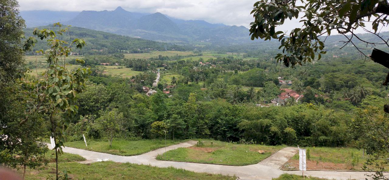 Kavling Murah View Super Indah Cocok untuk Villa Strategis Pinggir Jl