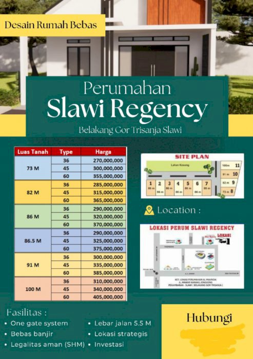 Perumahan slawi regency