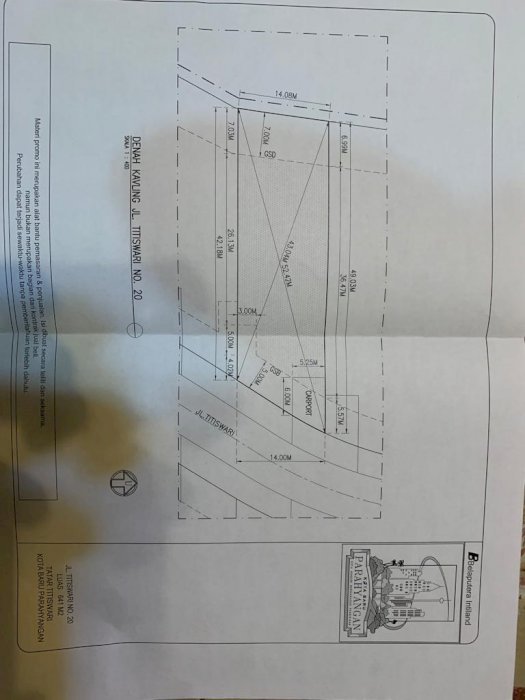 Jual Tanah 641 Meter View Bagus Di Titiswari (Kotabaru Parahyangan) !