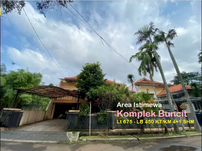 Rumah Model Bali dlm Komplek Elit Jl. Warung Jati Barat Raya, Pejaten
