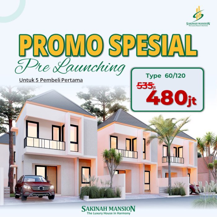 Special Price Cluster Rumah 2lt di Semarang