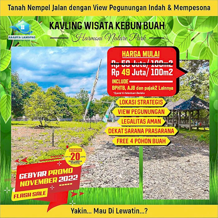 Kavling Murah Pinggir Jalan