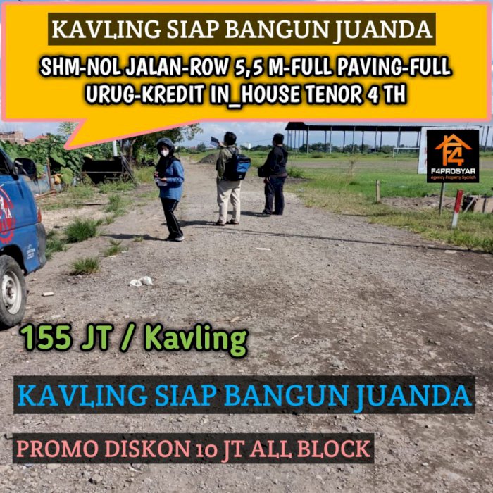 Kavling Juanda Siap Bangun